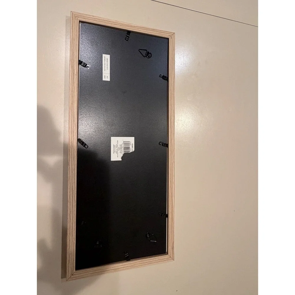 Studio Decor Wood Grain 3 Opening Collage Frame 5x5 Natural Tan Light Oak